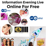 INFORMATION EVENING / May 22 Wednesday evening 9:00 until 9:20pm : Register here for our next upcoming free live online information evening.￼