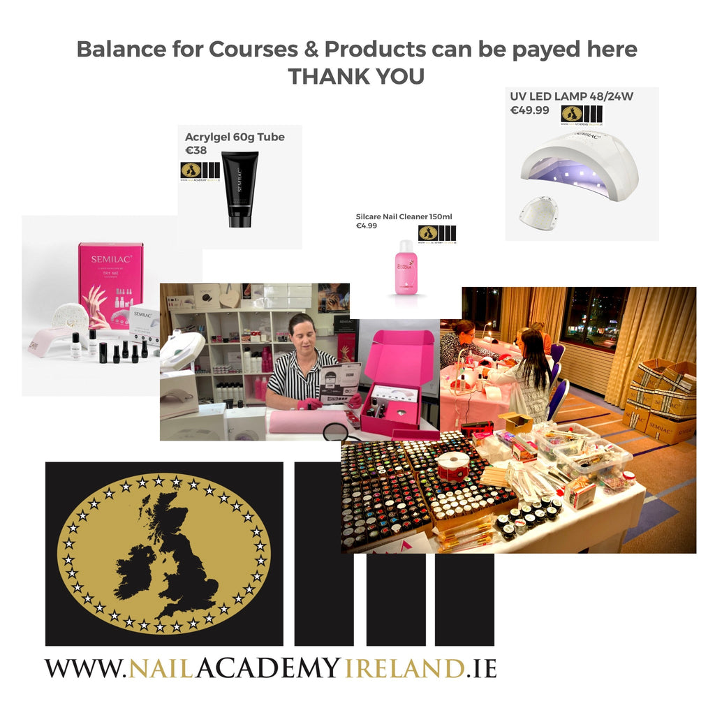 A ) €199 payment for AIT - ABT Accredited Gel Nail Technician Course or products . with thanks.
