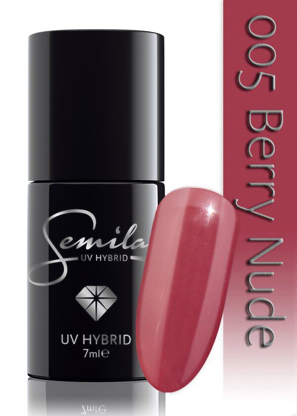 Semilac 005 UV Hybrid Berry Nude 7ml