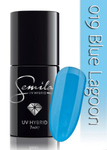Semilac 019 UV Hybrid Blue Lagoon 7ml