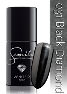 Semilac 031 UV Hybrid Black Diamond 7ml