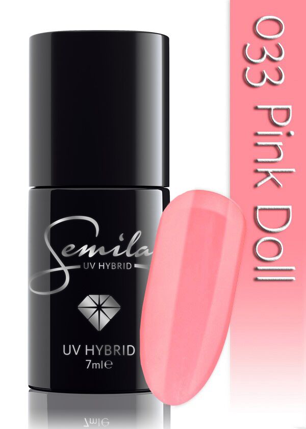 Semilac 033 UV Hybrid Pink Doll 7ml