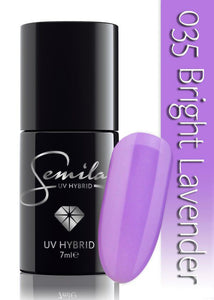 Semilac 035 UV Hybrid Bright Lavender 7ml