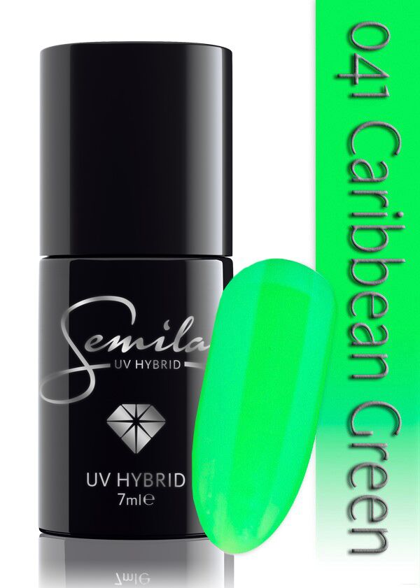 Semilac 041 UV Hybrid Caribbean Green 7ml