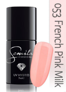 Semilac 053 UV Hybrid French Pink Milk