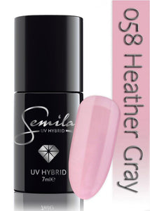 Semilac 058 UV Hybrid Heather Gray 7ml