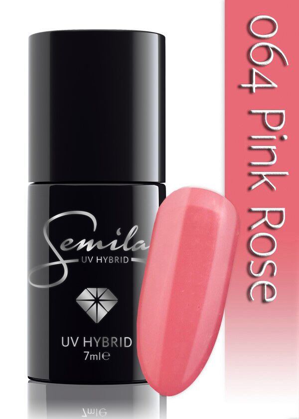 Semilac 064 UV Hybrid Pink Rose 7ml