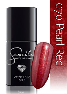 Semilac 070 UV Hybrid Pearl Red 7ml