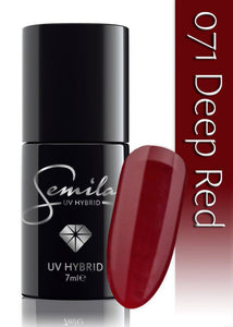Semilac 071 UV Hybrid Deep Red 7ml
