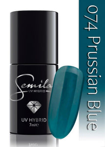 Semilac 074 UV Hybrid Prussian Blue 7 ml
