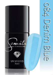 Semilac 084 UV Hybrid Denim Blue 7ml
