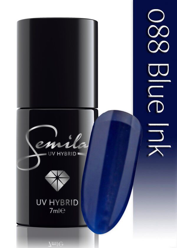 Semilac 088 UV Hybrid Blue Ink 7ml