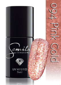 Semilac 094 UV Hybrid Pink Gold 7ml