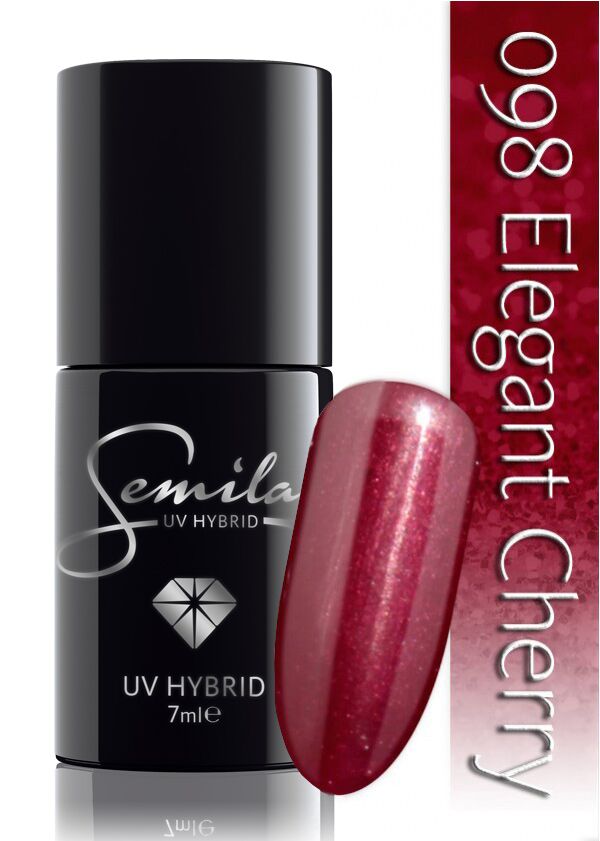 Semilac 098 UV Hybrid Elegant Cherry 7ml