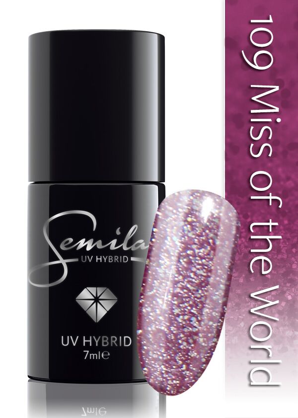 Semilac 109 UV Hybrid Miss of the World 7ml
