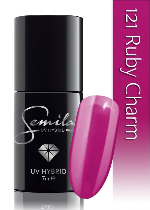 Semilac 121 UV Hybrid Ruby Charm 7ml