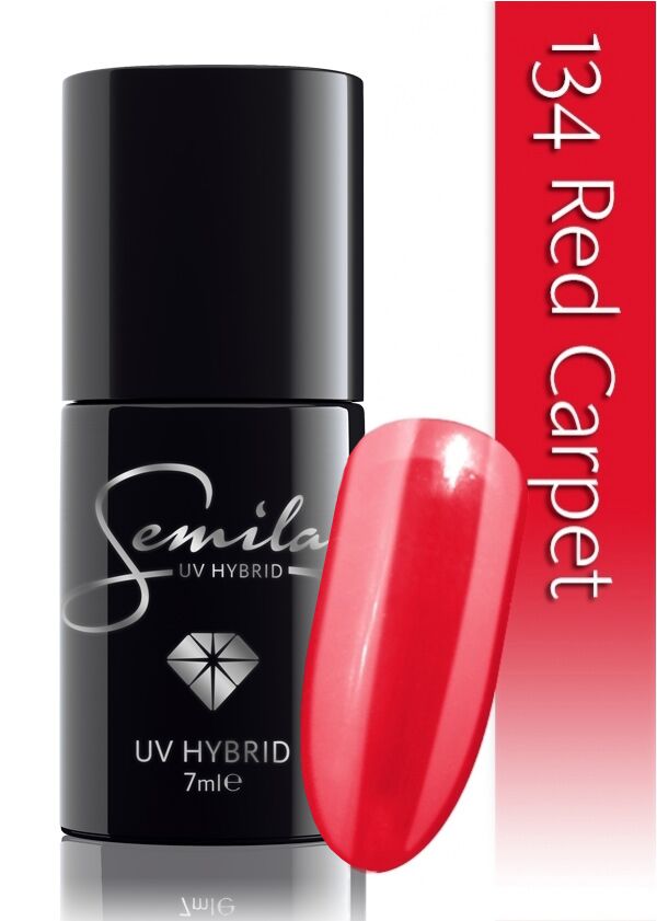 Semilac 134 UV Hybrid Red Carpet 7ml