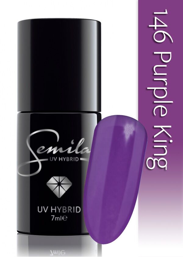 Semilac 146 UV Hybrid Purple King 7ml