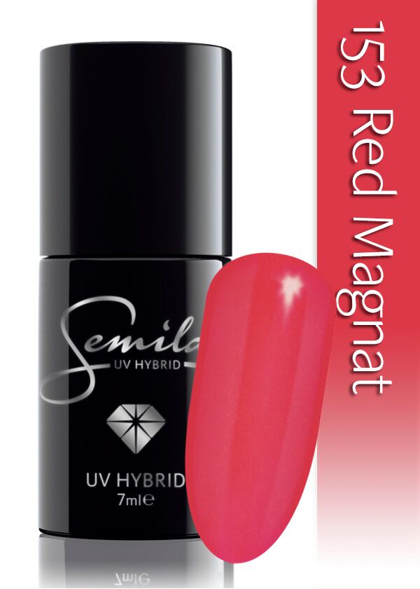 Semilac 153 UV Hybrid Red Magnat 7ml