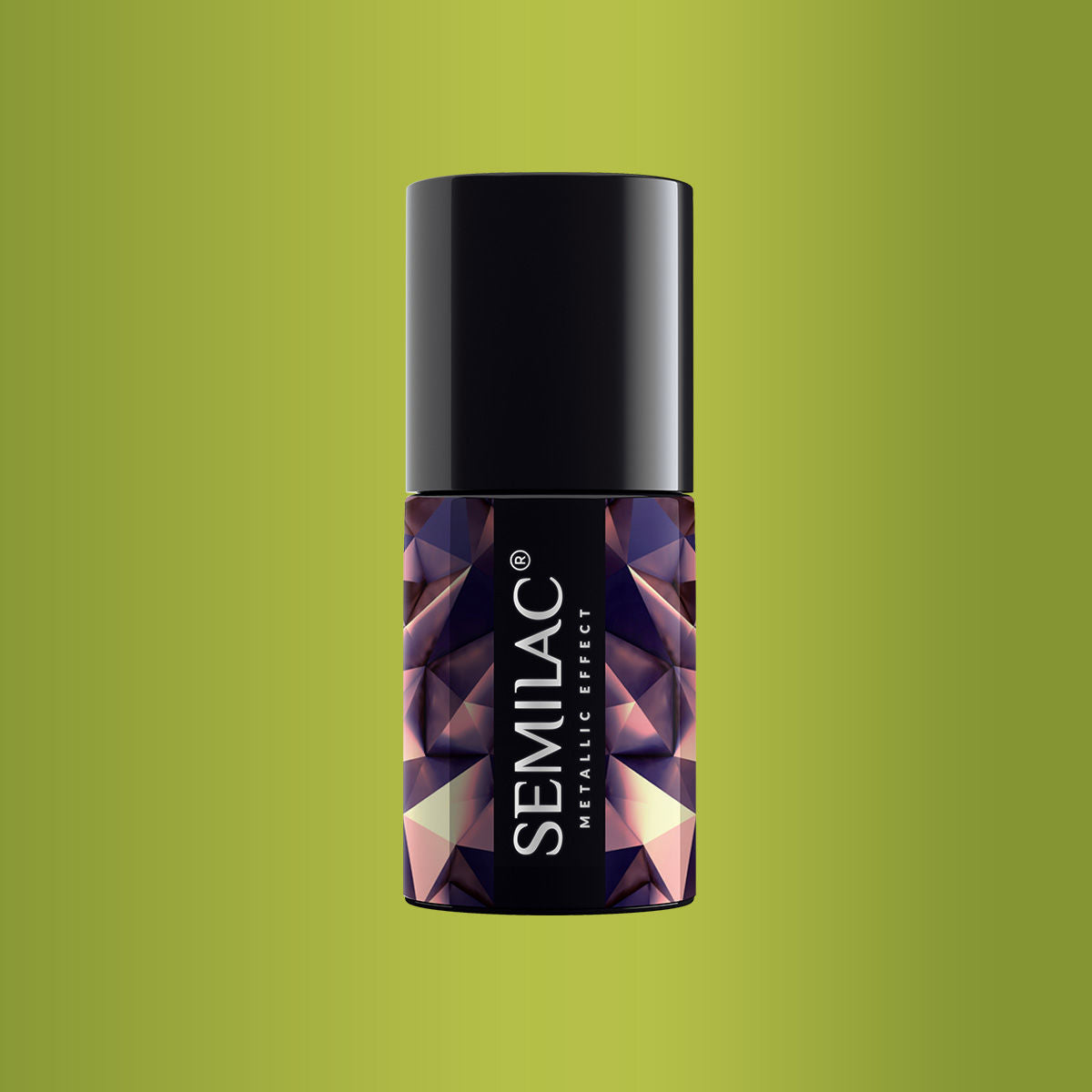 Semilac 249 UV Gel Nail Hybrid  Metallic Effect Olive 7ml