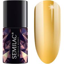 Semilac 252 UV Hybrid Metallic Effect Gold 7ml