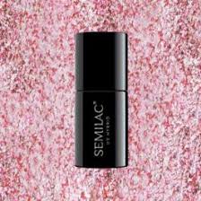 Semilac 295 UV Hybrid Peach Pink Shimmer 7ml