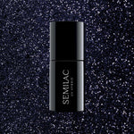 Semilac 340 Hybrid Shimmer Black  7ml