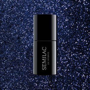 Semilac 341 Shimmer Teal hybrid gel polish 7ml