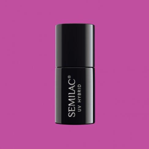 Semilac 502 UV Hybrid Nail Polish Peculiar Plum 7 ml