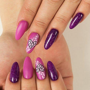 Semilac 502 UV Hybrid Nail Polish Peculiar Plum 7 ml