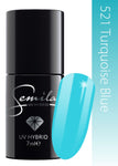 Semilac 521 UV Hybrid Nail Polish Turquoise Blue 7 ml