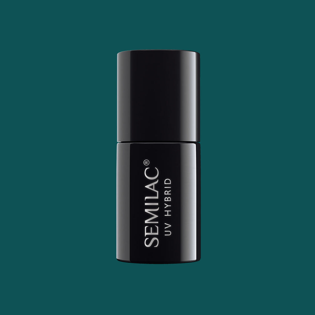 Semilac 526 UV Hybrid Nail Polish Legendary Six Teal 7 ml