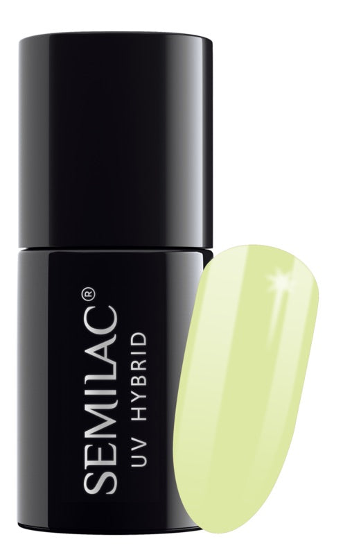 Semilac 264 UV Hybrid Nail Polish Pastel Lemon 7ml