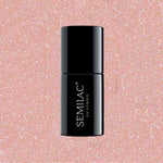804 Semilac Extend Base Glitter Soft Beige 5in1  7 ml