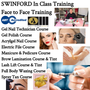 Swinford Beauty & Nail Courses. All courses face to face and also online. ABT-AIT Accredited Courses
