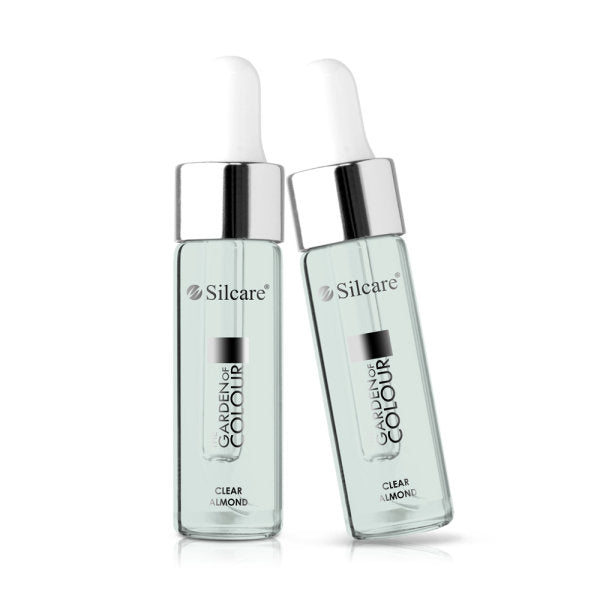 Silcare Nail & Cuticle Oil Clear Almond, 15 ml